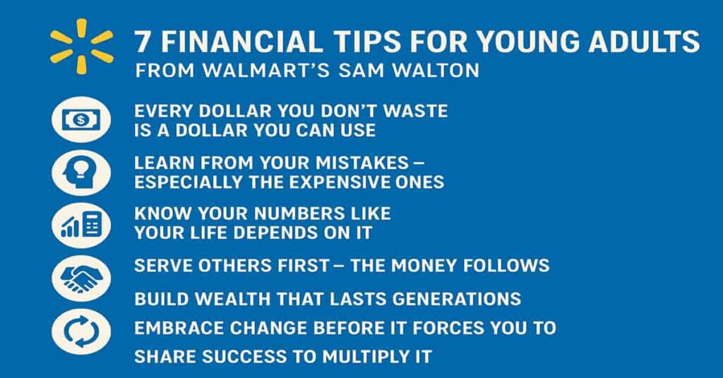 Financial Tips for Young Adults from Walmart's Sam Walton (1)