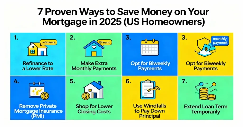 Proven Ways to Save Money on Mortgage in 2026 infographic