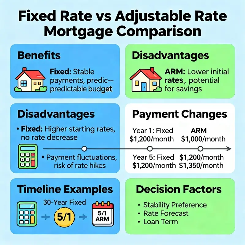 Fixed vs. Adjustable-Rate Mortgage Which One Should You Choose in 2026