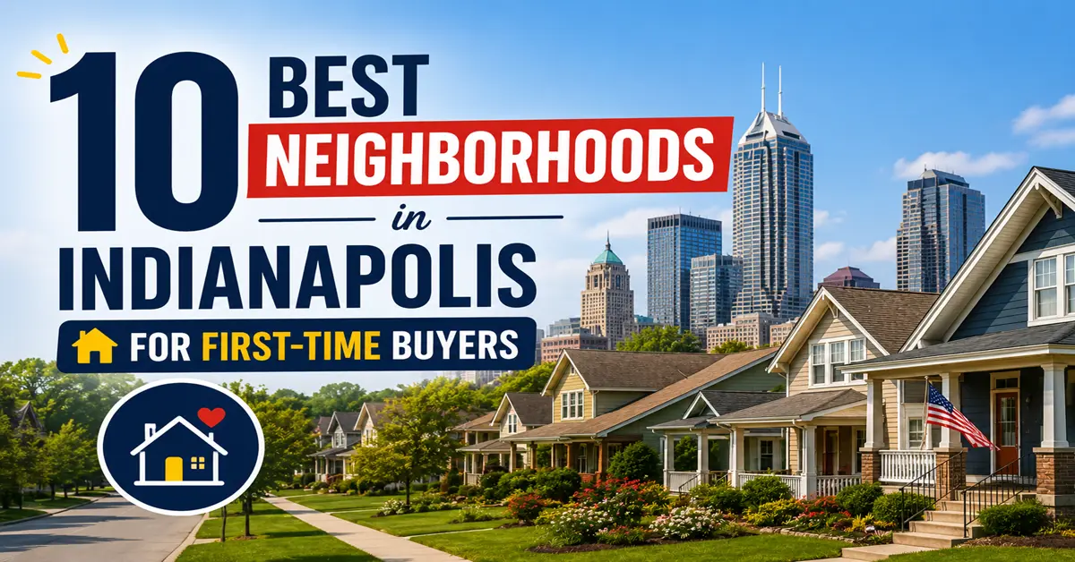 Illustration of first-time homebuyers homes in Indianapolis